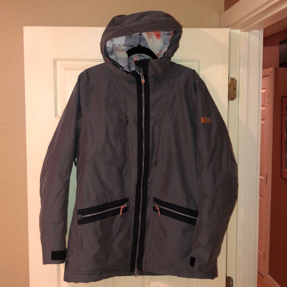 ROXY Grey Ski/Snowboard Jacket
